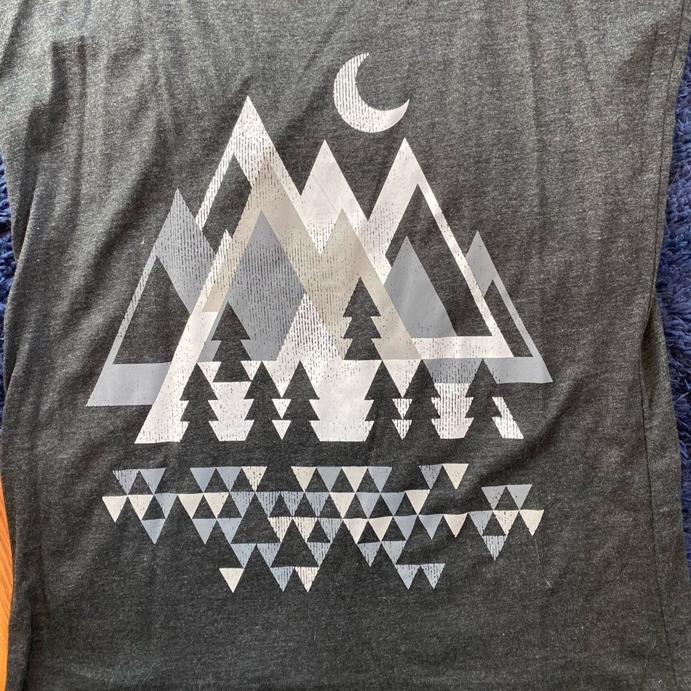 Women’s Moon and Mountains Tank Top - Picture 3 of 3